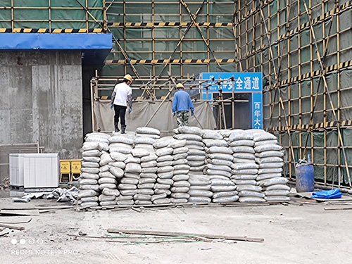 泡沫混凝土路橋回填